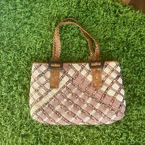 Woven vintage bag
